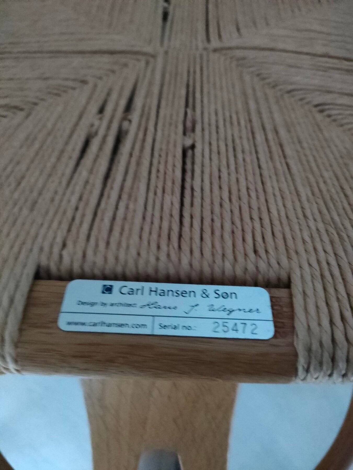 Carl Hansen & Søn - Hans J. Wegner - Dining room chair (6)