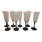 Octime 80's champagne glasses