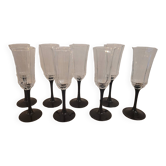 Octime 80's champagne glasses