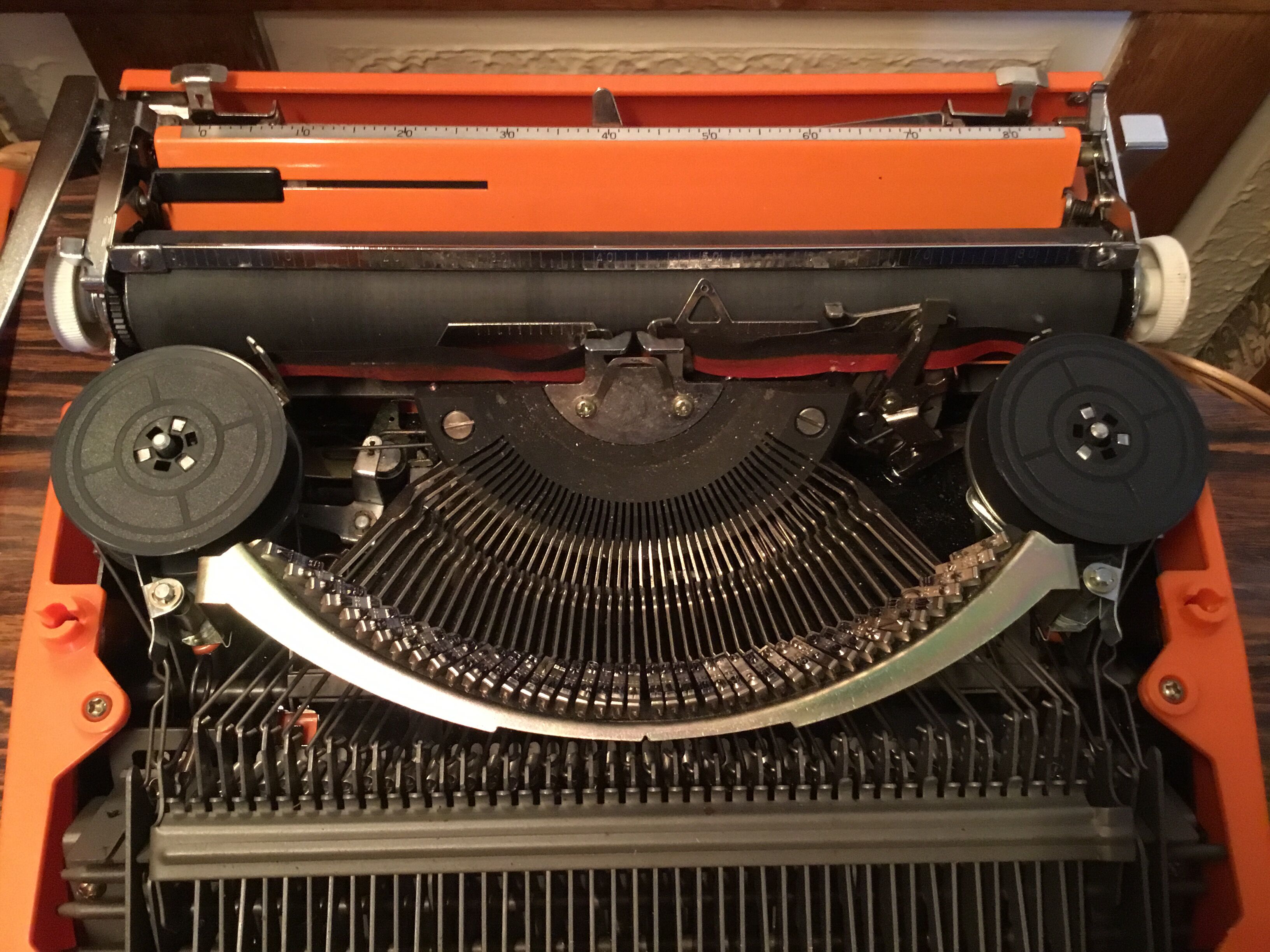 Machine à écrire vintage