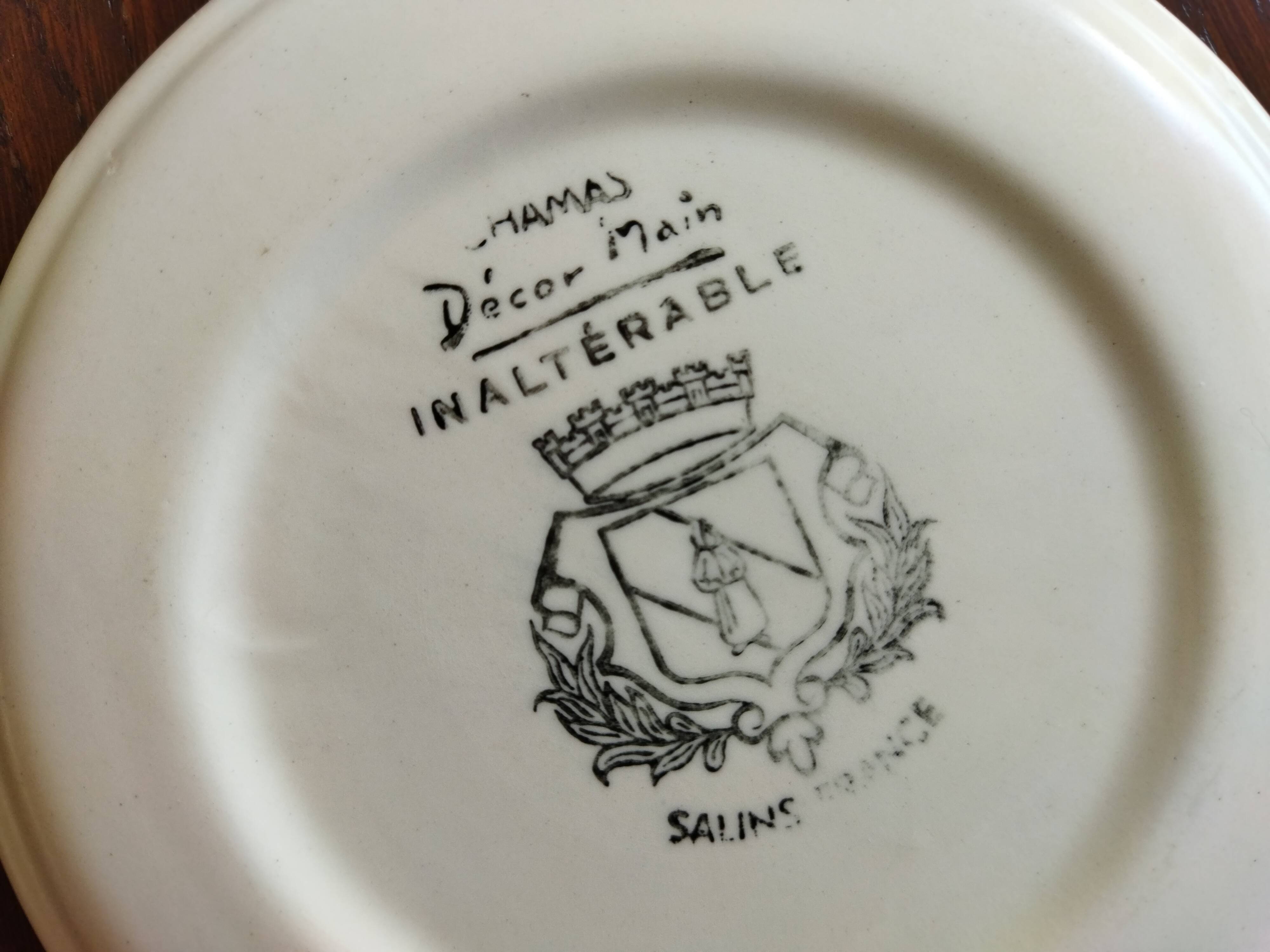 5 Salins "Chamas" tapas plates