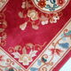 Carpet vintage Chinese art deco done hand 77 x 139cm 1970 s