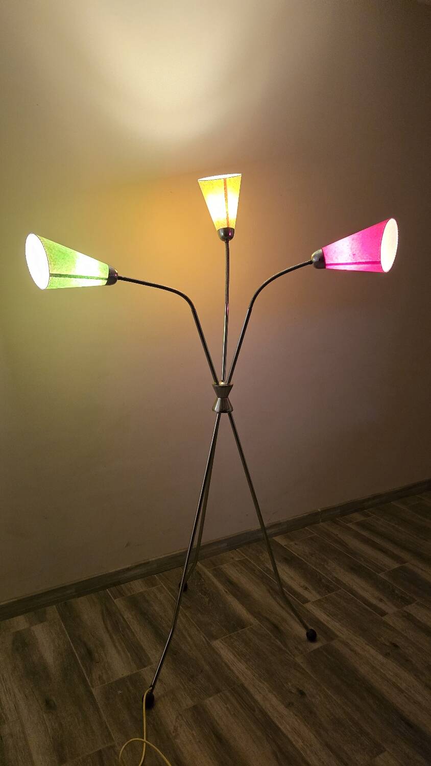 Lampadaire vintage de Lidokov, années 1960