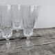 6 flûtes à champagne en cristal