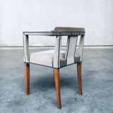 Boudoir Side Chair in Velvet, 1920s