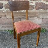 pair of Modernist Chairs BAUHAUS vintage cocktail 1950 GERMANY