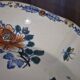 Tableware set, rooster with peonies or dolphin, Gien 1940