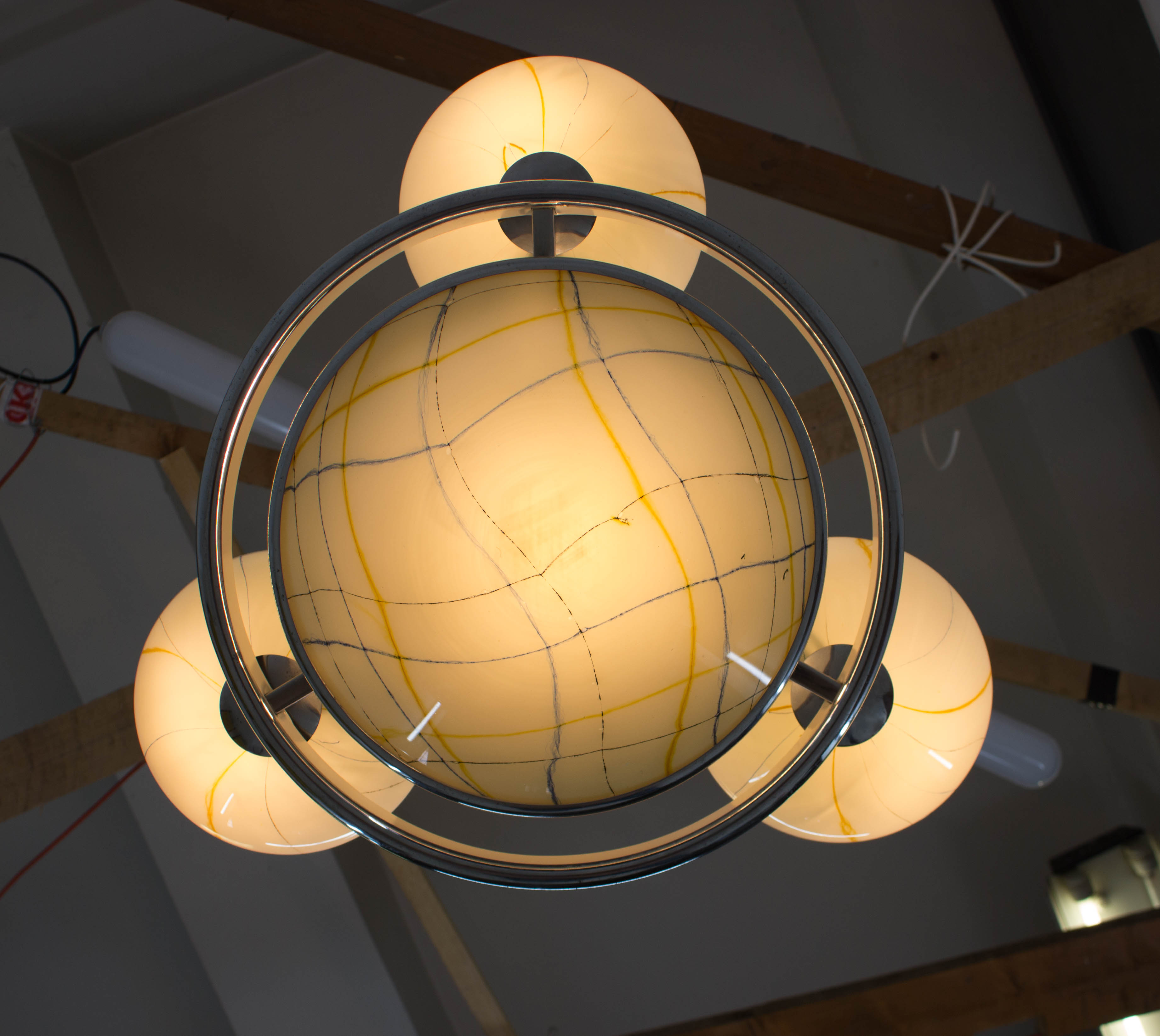 Art deco chandelier, 1930s