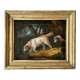 Hunting Scene with Two Dogs, 1820, Oil on Canvas