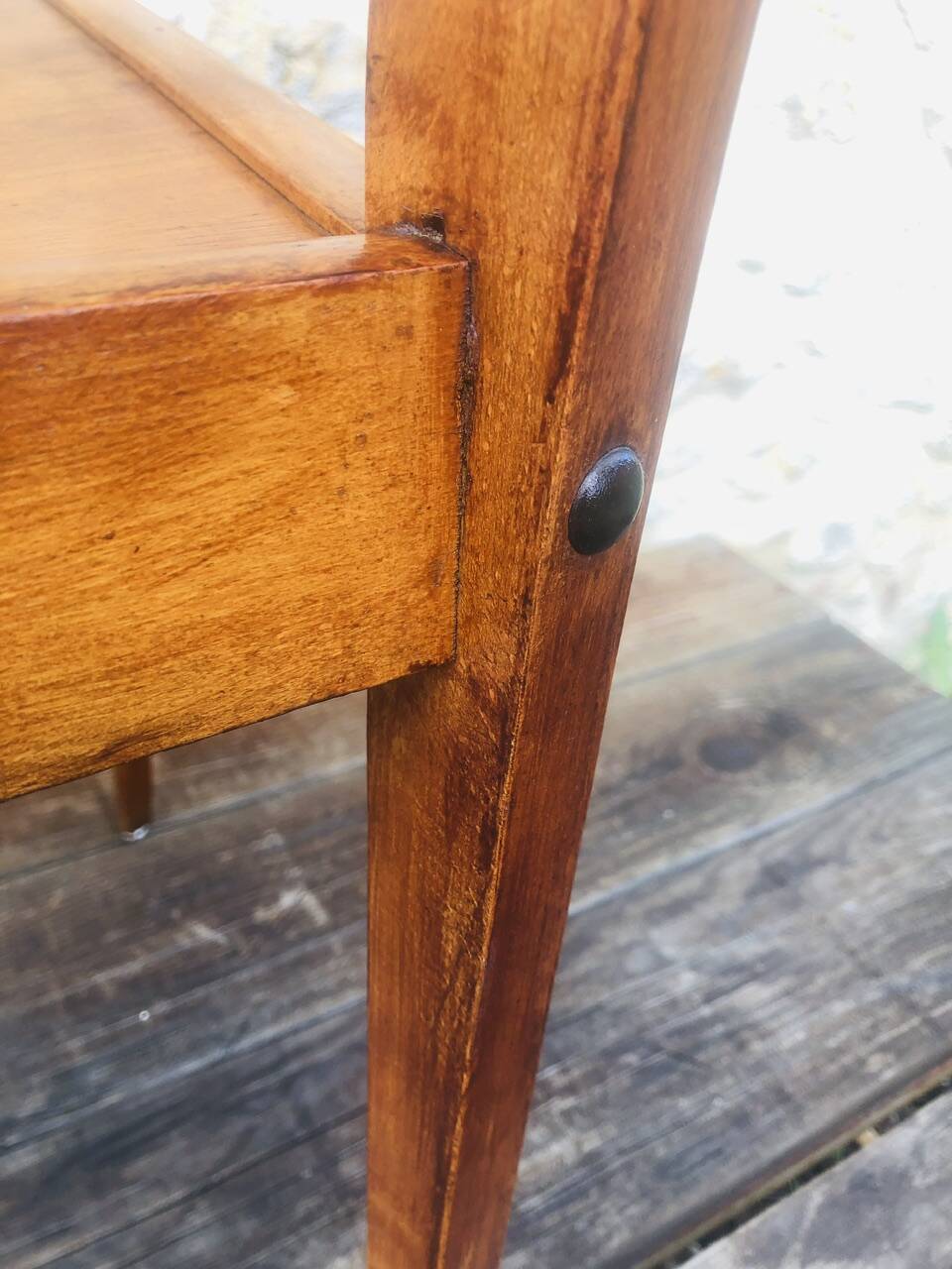 Pair of vintage bistro chairs, Stella Luterma, Circa 60'