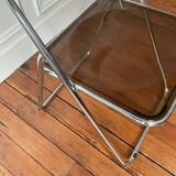 Plexiglass folding chair