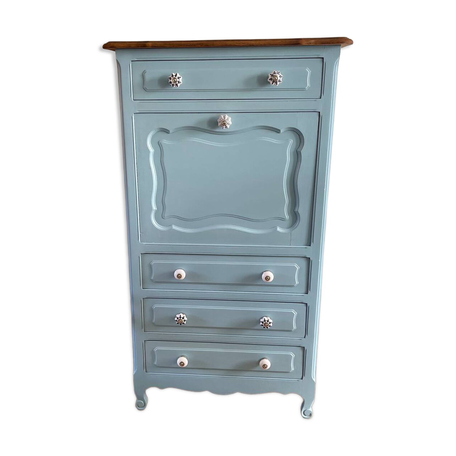 Renovated antique secretary