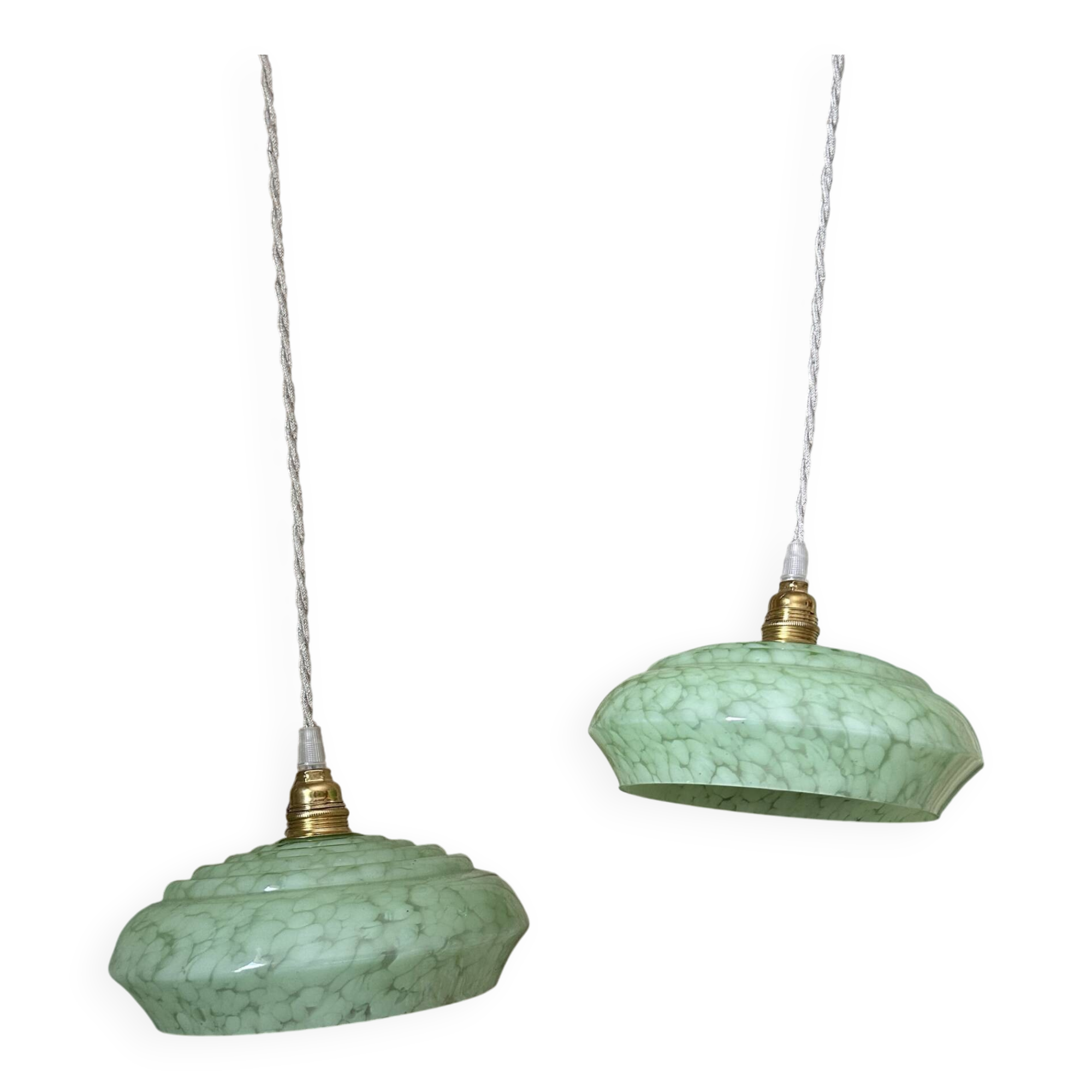 Clichy glass pendant light