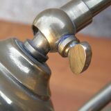 Pair of brass table lamps