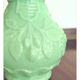 Vase en verre opalin Art Nouveau Portieux Vallerysthal
