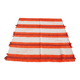 Tapis artisanal en coton recyclé - Orange
