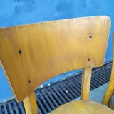 Series of 4 thonet bistro chairs