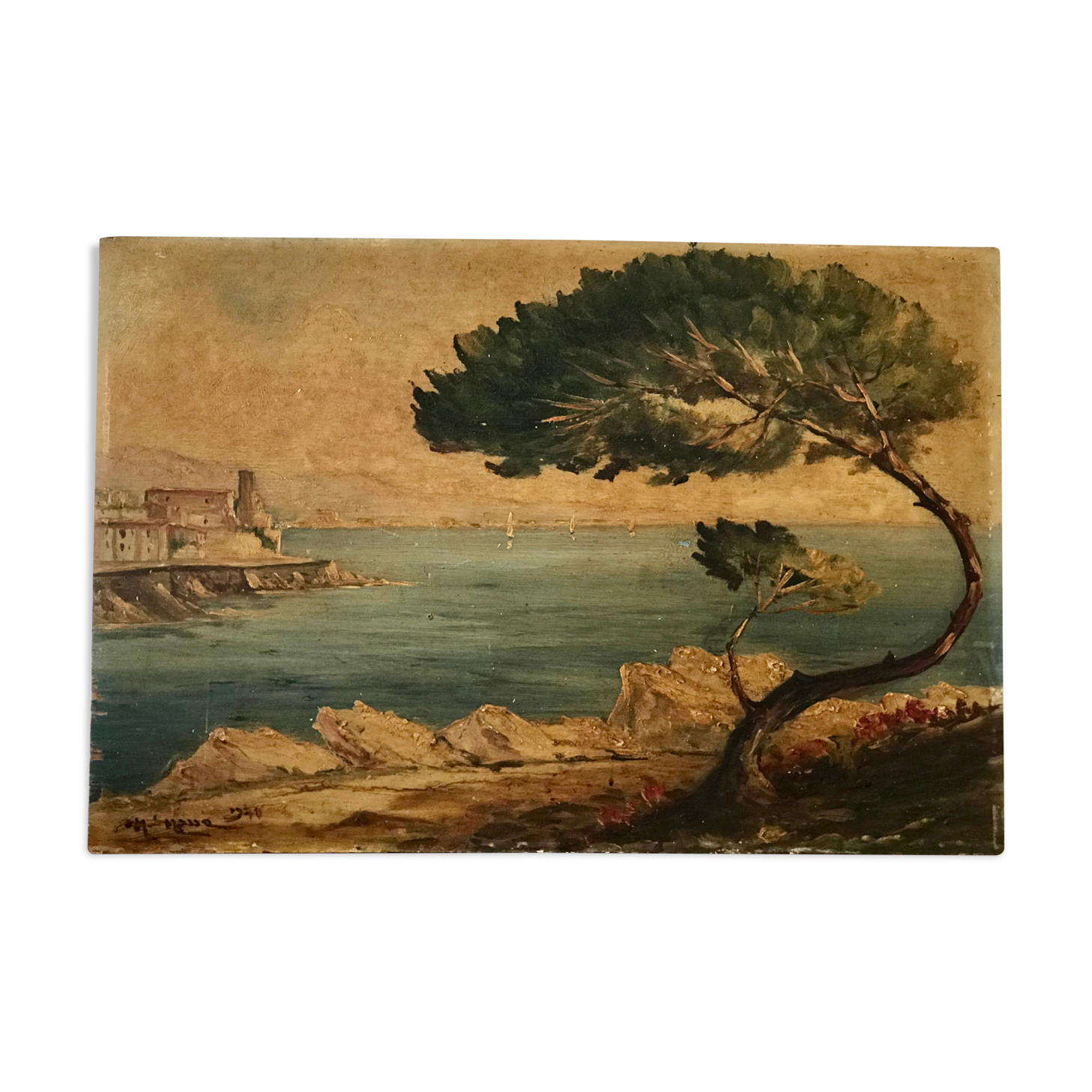 Old table seen from Antibes