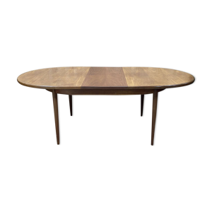 Table ovale avec une allonge papillon des années 70, G-plan