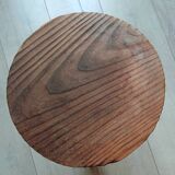 Wooden tripod stool