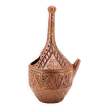 Pichet stylisé de Huguette Bessone en céramique, Vallauris