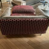 Sofa with pouf by Vico Magistretti brand De Padova