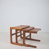 Set of Danish nesting tables by Salin Møbler, 1960s
