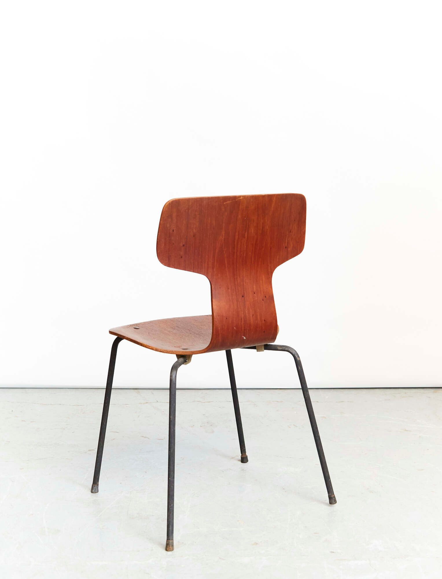 Set of 5 Model 3103 Hammer chairs by Arne Jacobsen for Fritz Hansen, 1970s