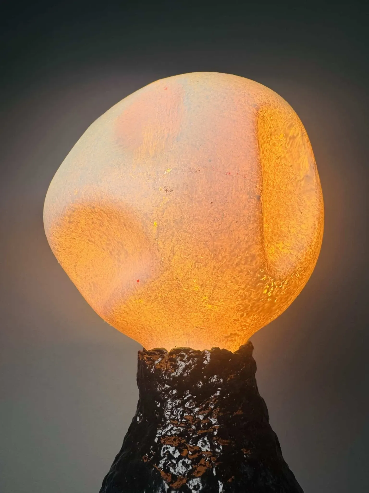 Lampe de sol Black Meteor par Jonathan Bocca pour Job Studio, Italie, 2023