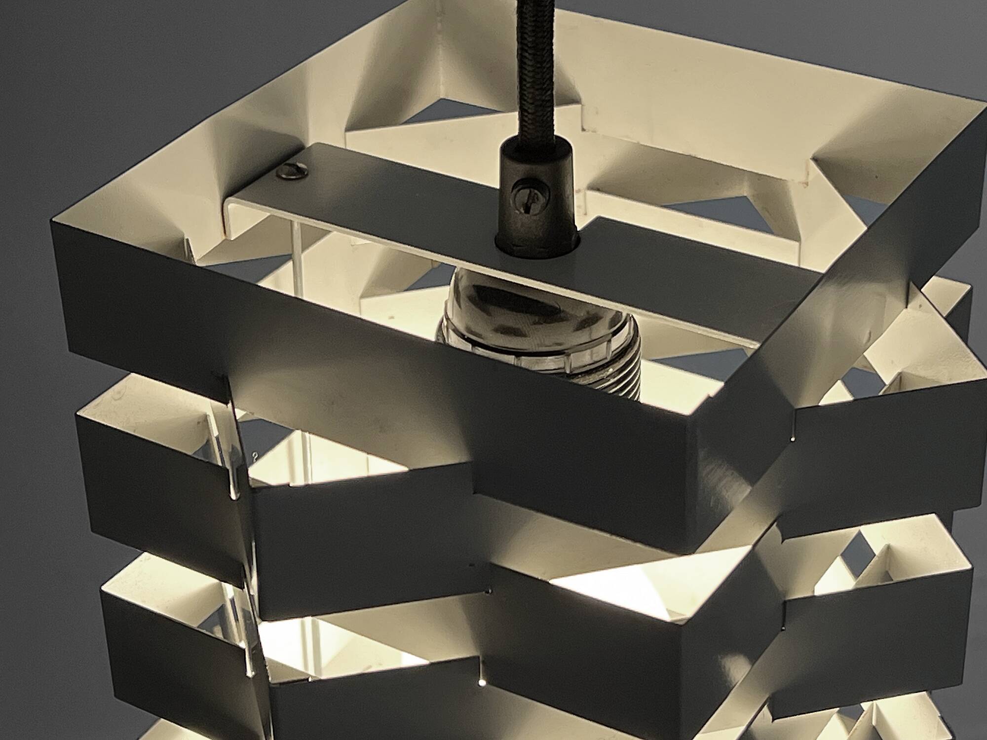 Pendant light "Oktav" by Esman & Jensen for Nordisk Solar Compagni. Denmark