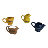 Set of 4 pitchers