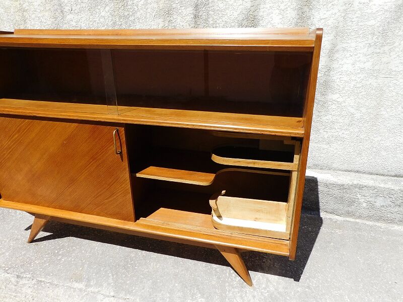 Enfilade bahut of dining room vintage showcase 1950