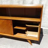 Enfilade bahut of dining room vintage showcase 1950