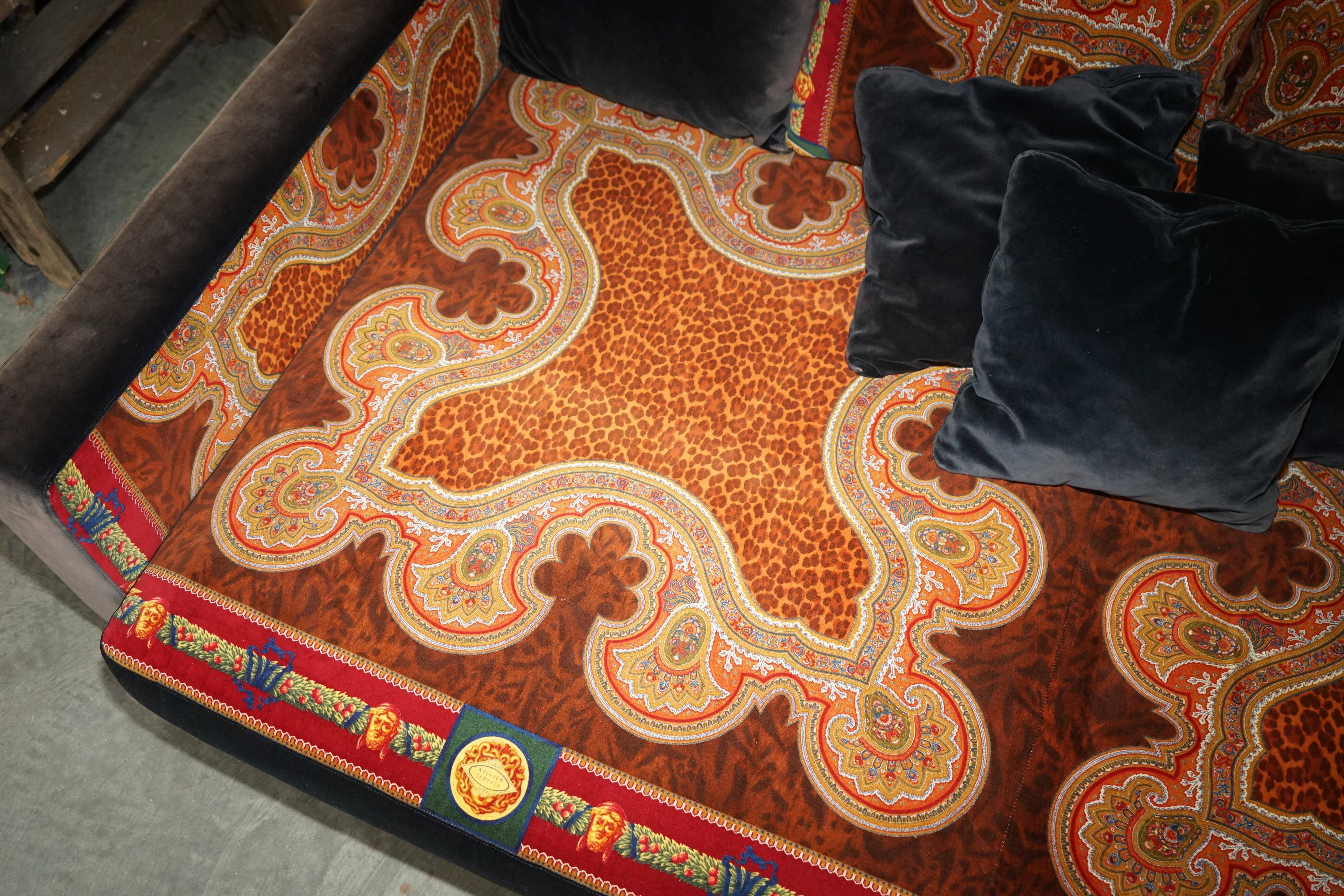 Canapé ajustable Ilian Rachov pour Versace 2003, partie d'une suite
