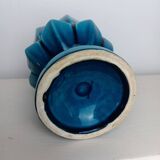 Artichoke Blue Turquoise Charolles pottery