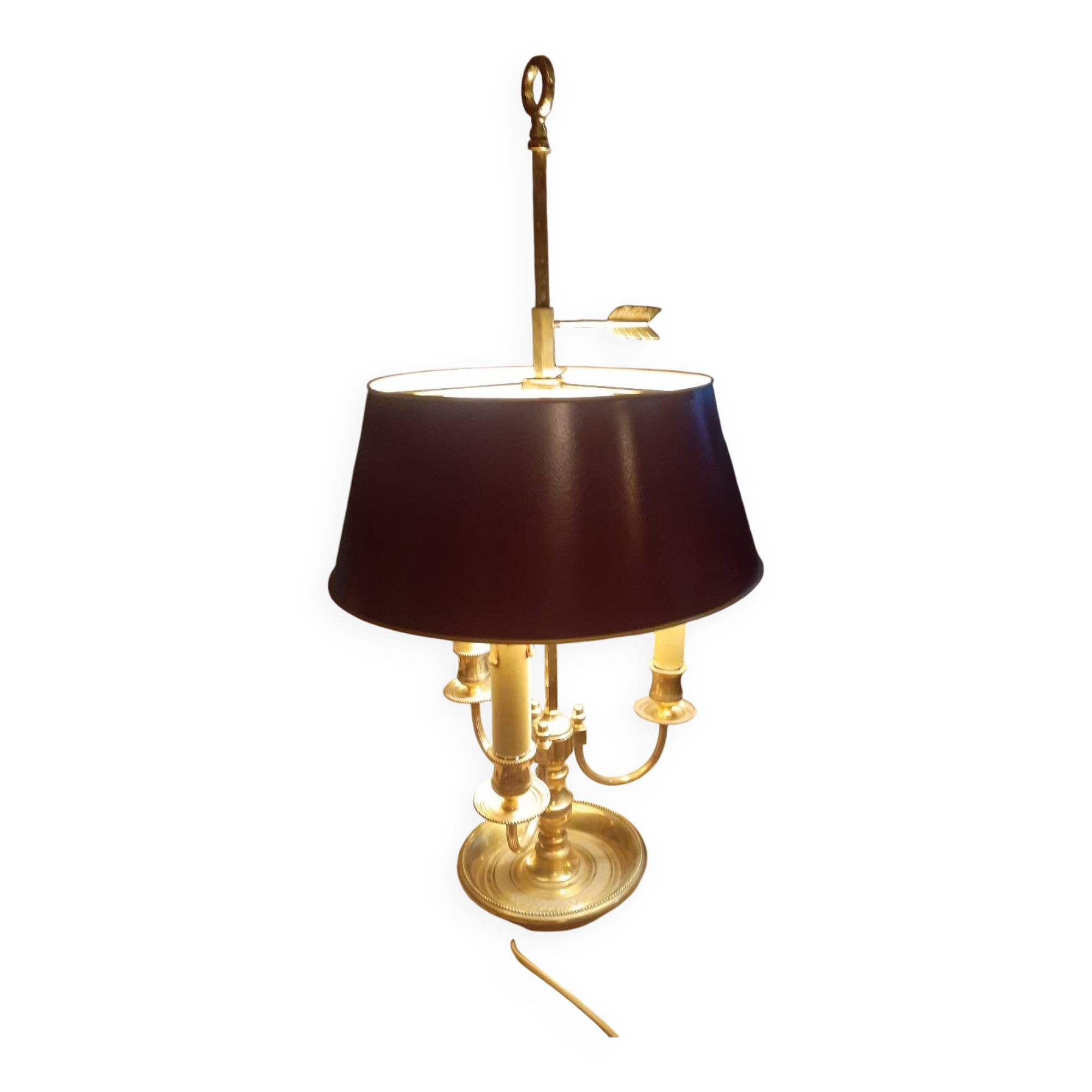 Hot water bottle lamp