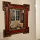 Neo Baroque red mirror