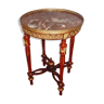 Table bouillotte XIXème, diamètre 56 cm