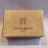 briquet de table Silver Match, années 70