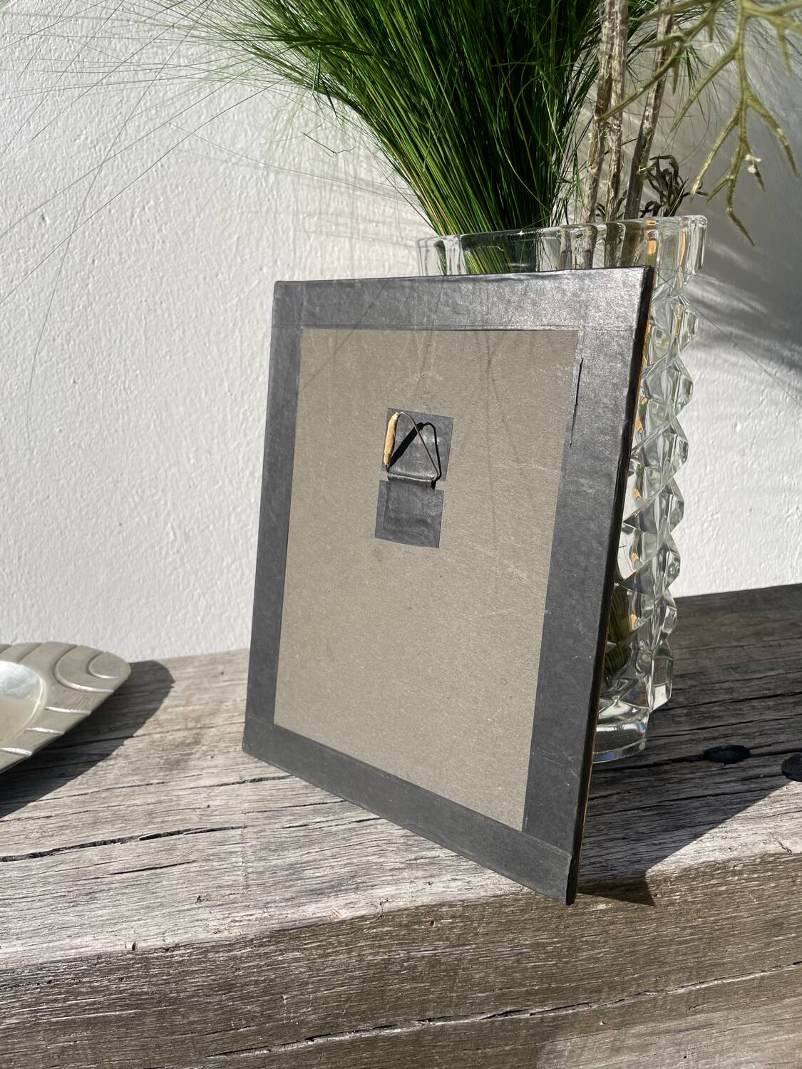 Classic antique man portrait in gilded frame