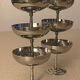 6 coupes en inox Letang Remy