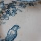Set of 5 flat plates Iron Earth Longwy model ""