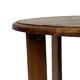 Table d'appoint Art Déco petite en chêne design minimaliste
