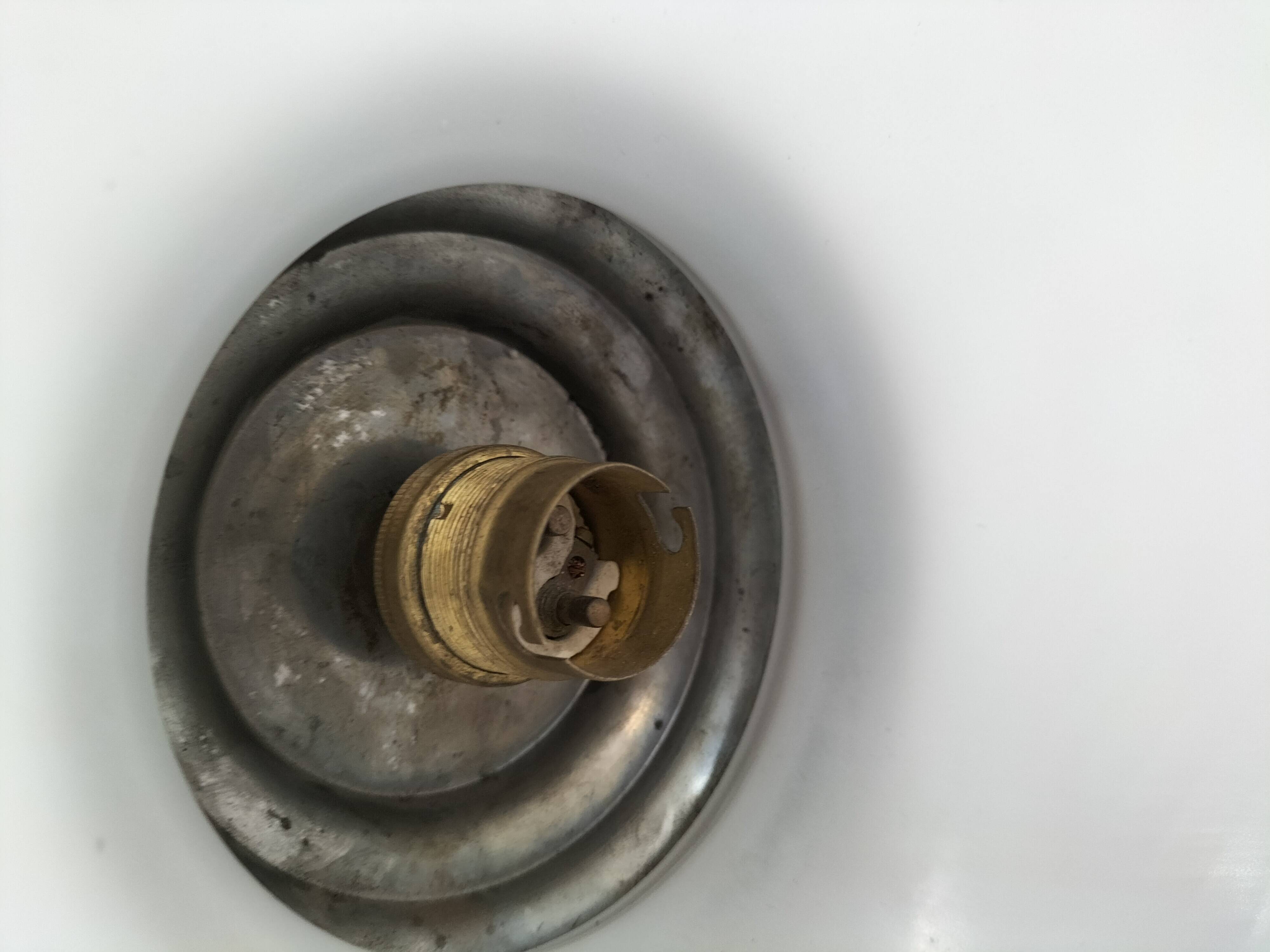 Paire de suspensions opaline