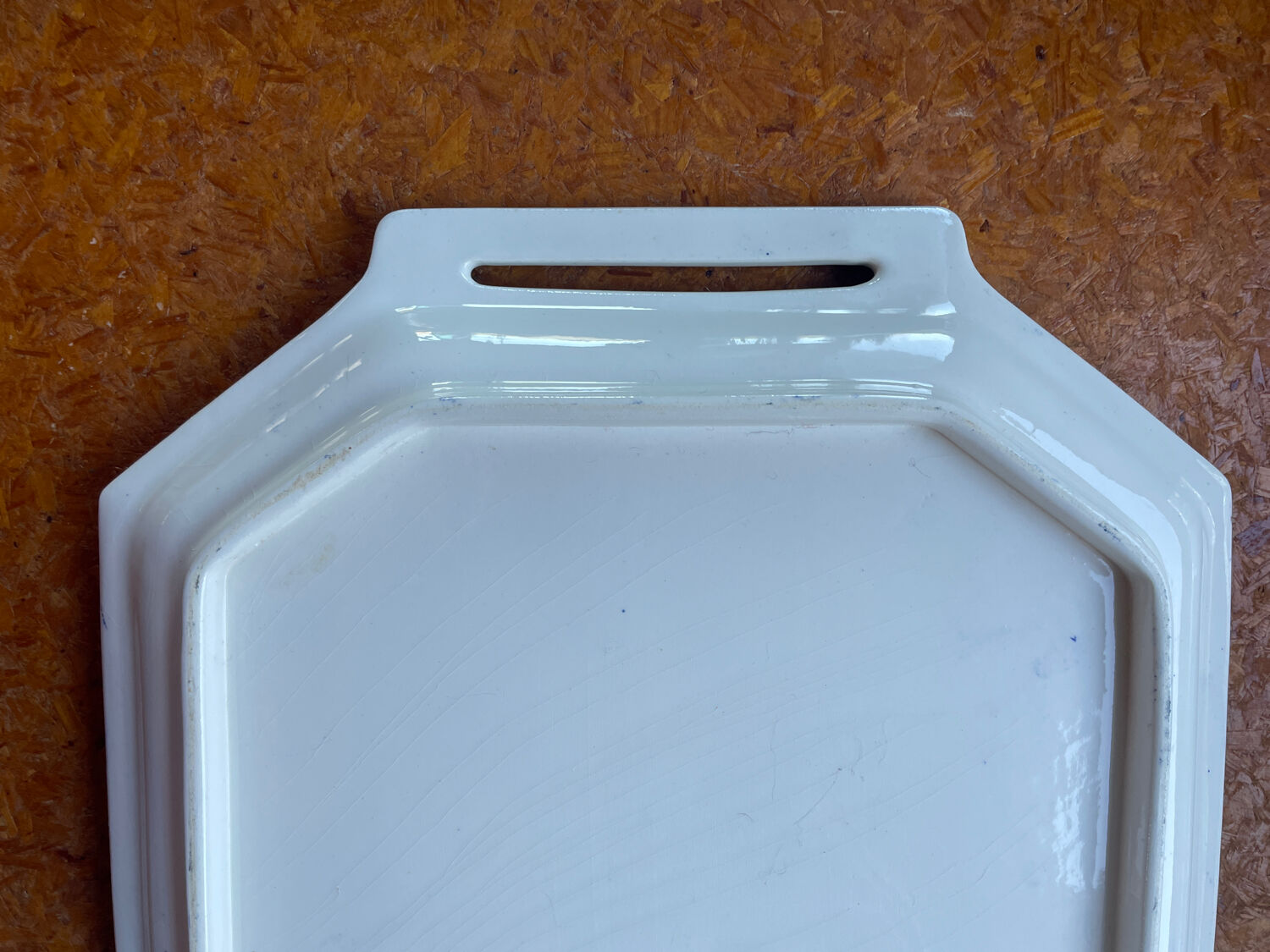 Large earthenware dish Gien France