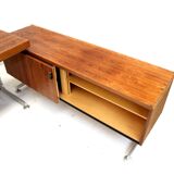 Large exclusive vintage rosewood corner desk by Voko made in the 1960s