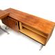Large exclusive vintage rosewood corner desk by Voko made in the 1960s