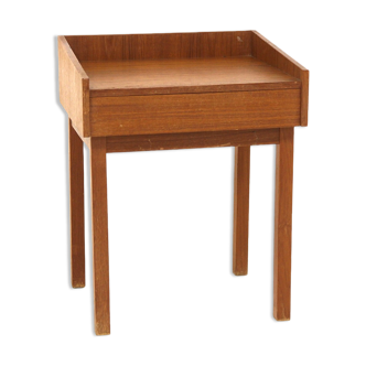 Teak bedside table, sweden, 1960