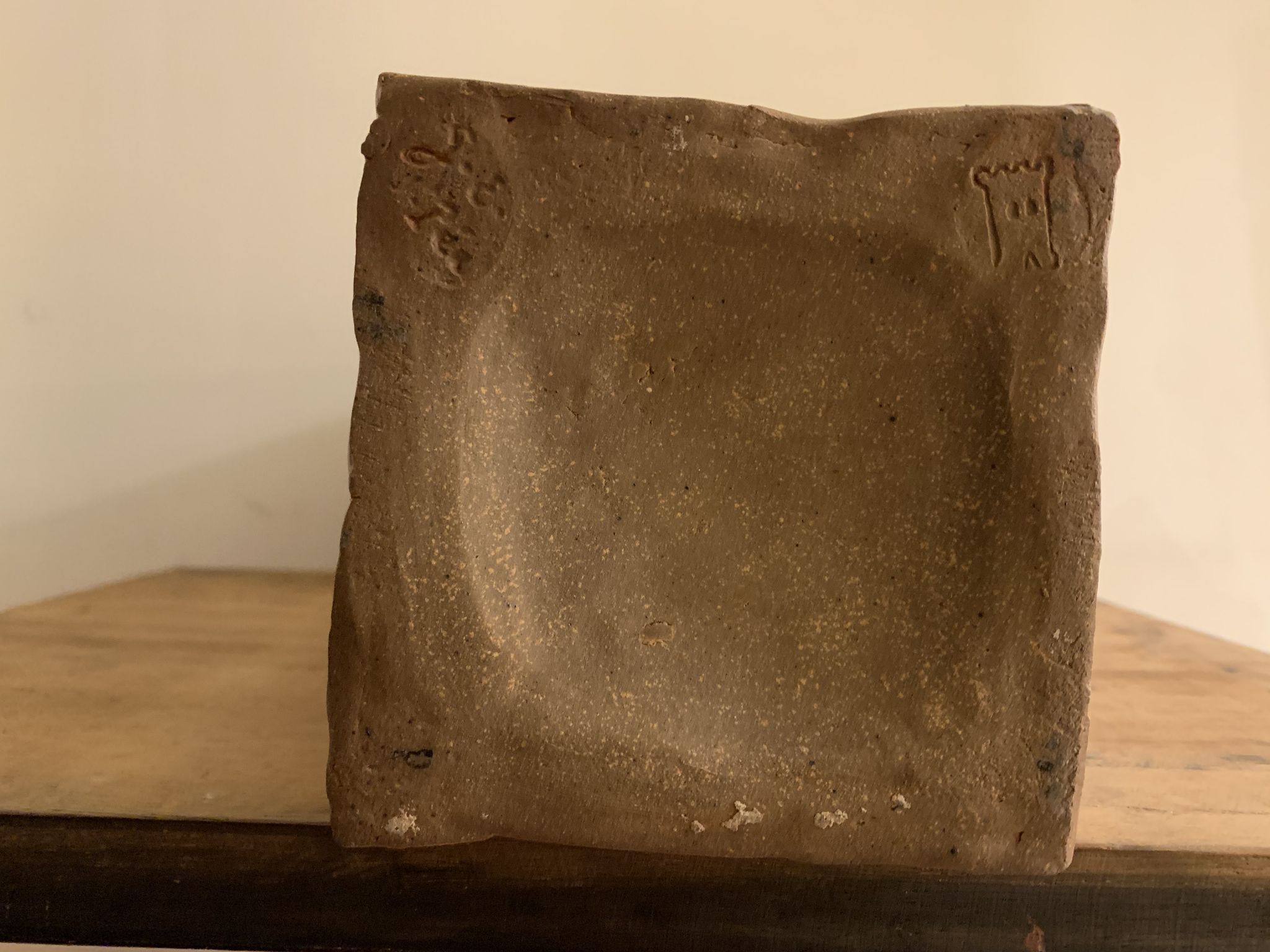 Ceramic vase herbarium G. and E. Solorzano, Castle Pottery