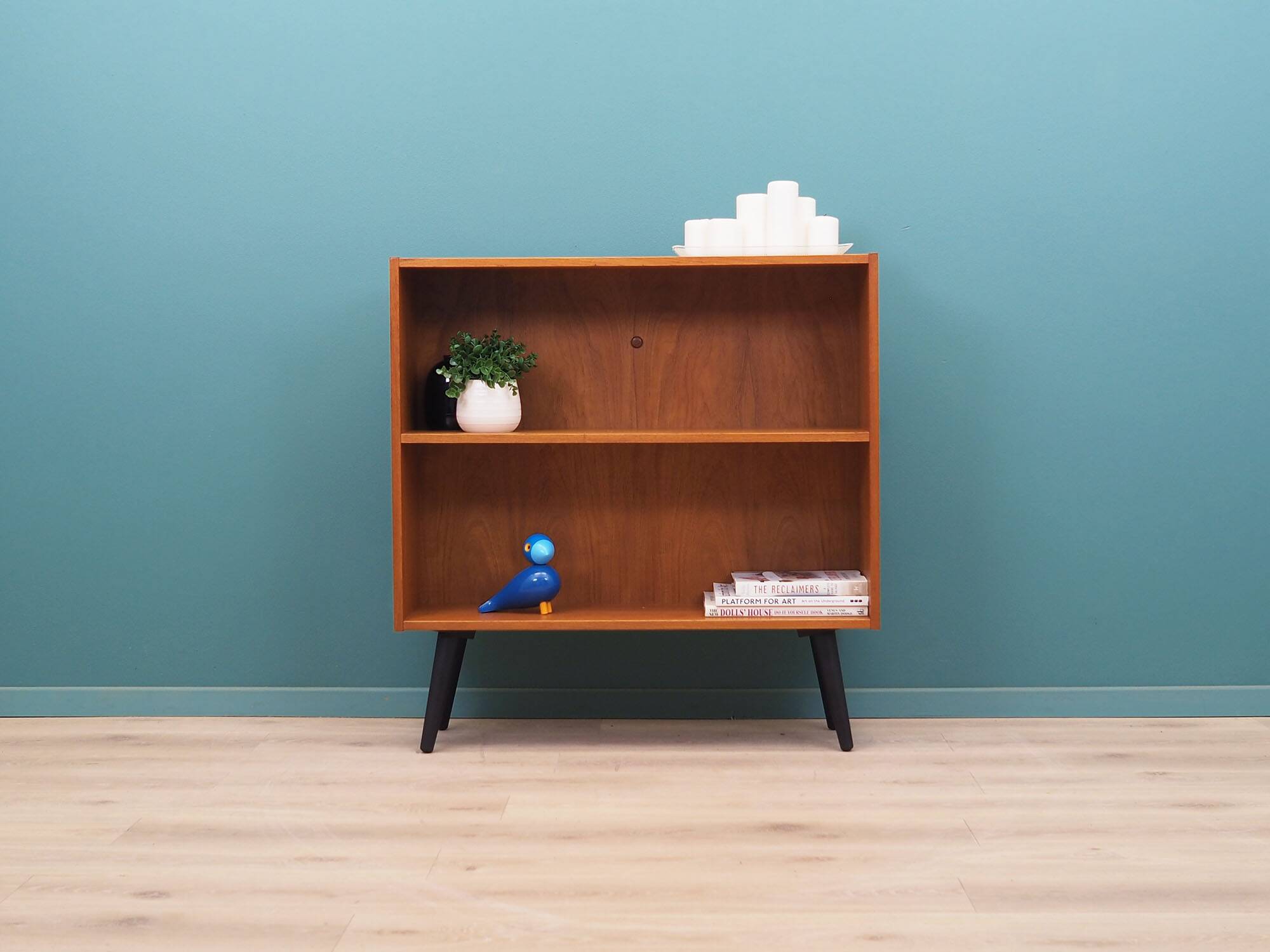 Teak bookcase, Danish design, 1970s, production: Denmark